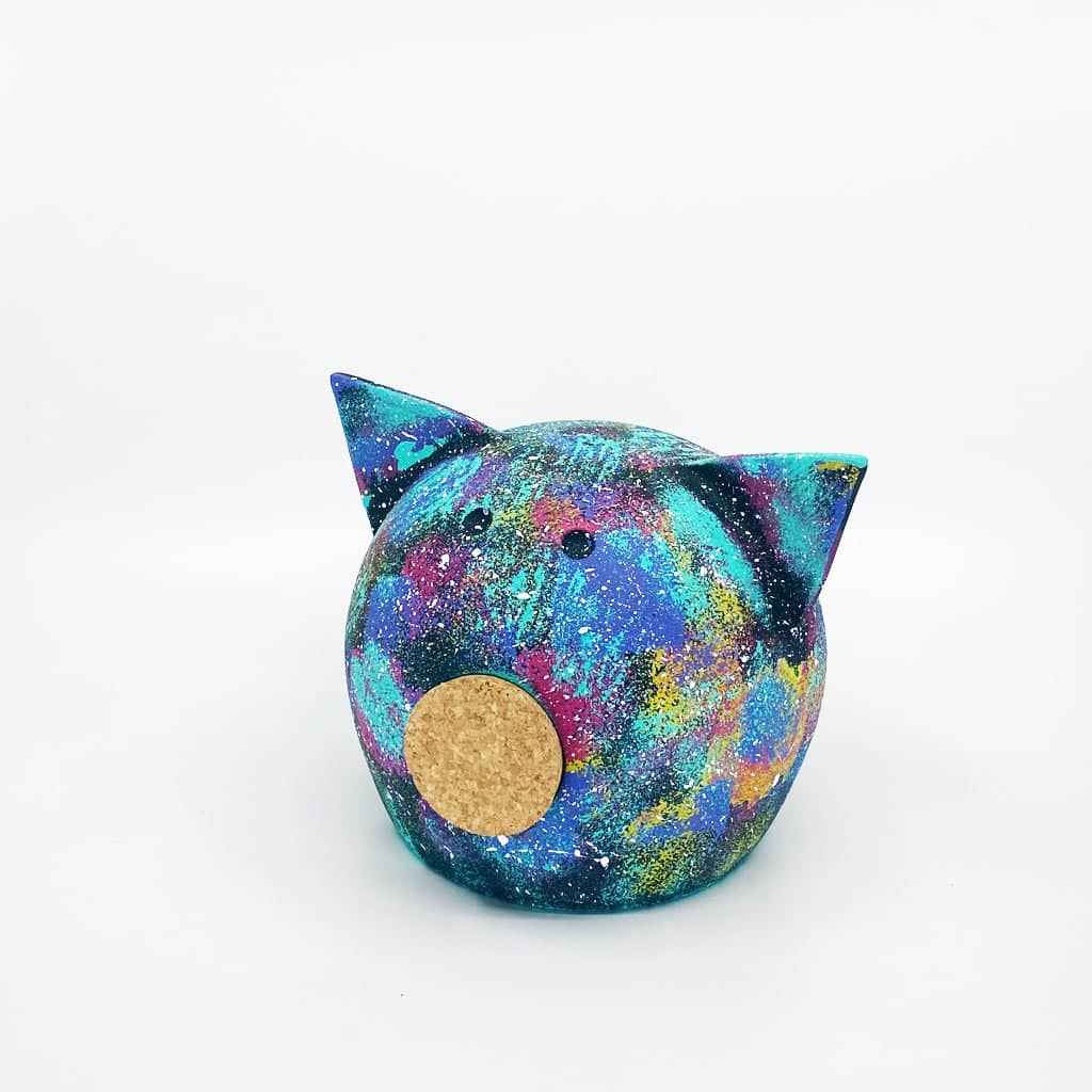 Ceramic Handmade Space Piggy Banks - Cosmic Adventure Collection | Zanoze - luxury home with premium materials | Zanoze European craftsmanship