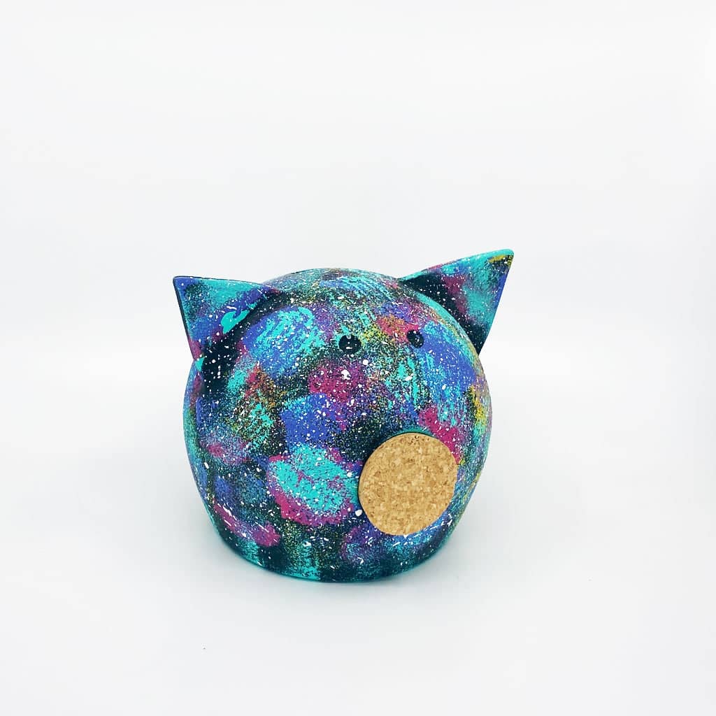Ceramic Handmade Space Piggy Banks - Cosmic Adventure Collection | Zanoze - luxury home with premium materials | Zanoze European craftsmanship